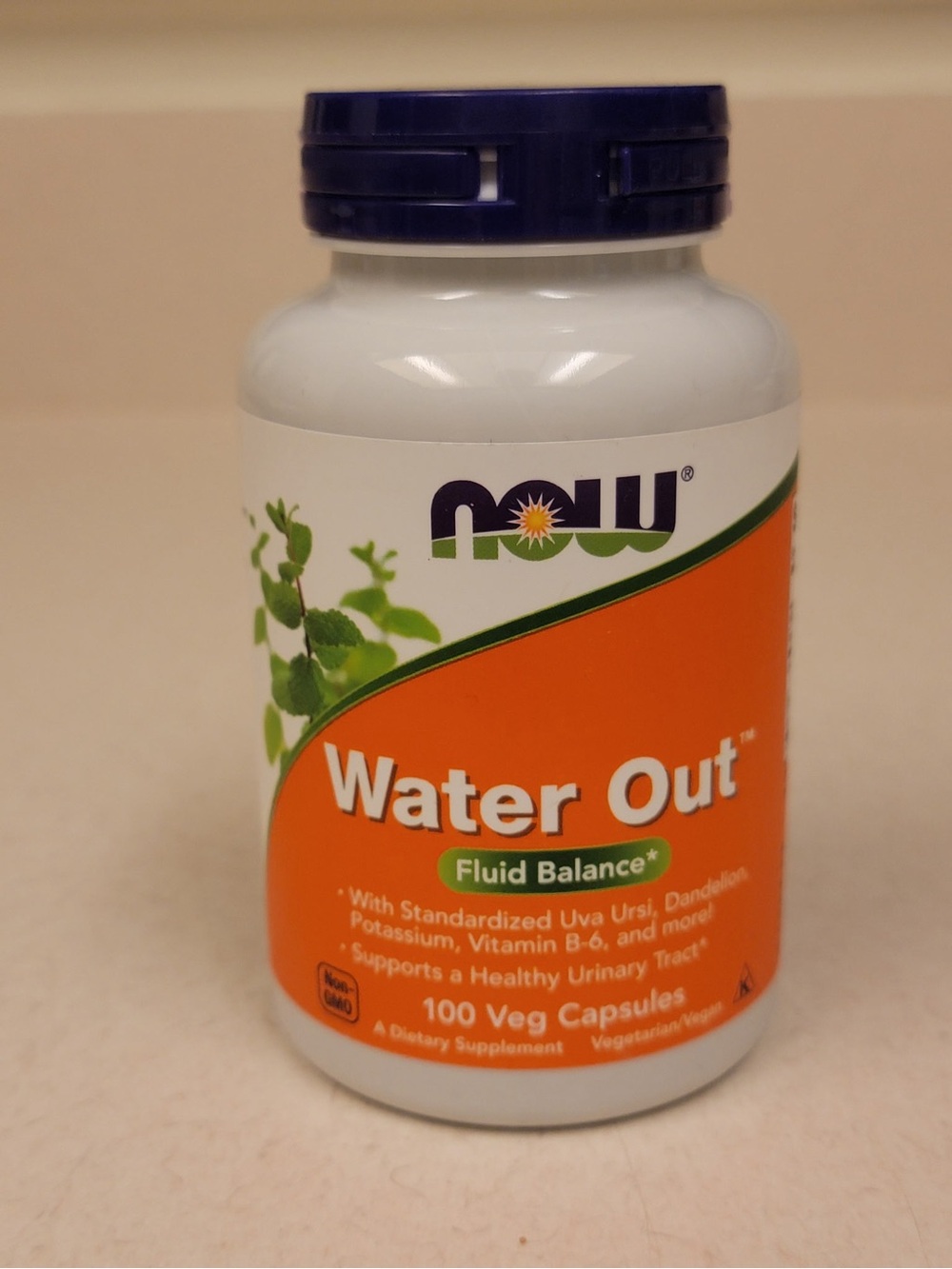 NOW Water Out Fluid Balance Capsules - 100 Veg Capsules